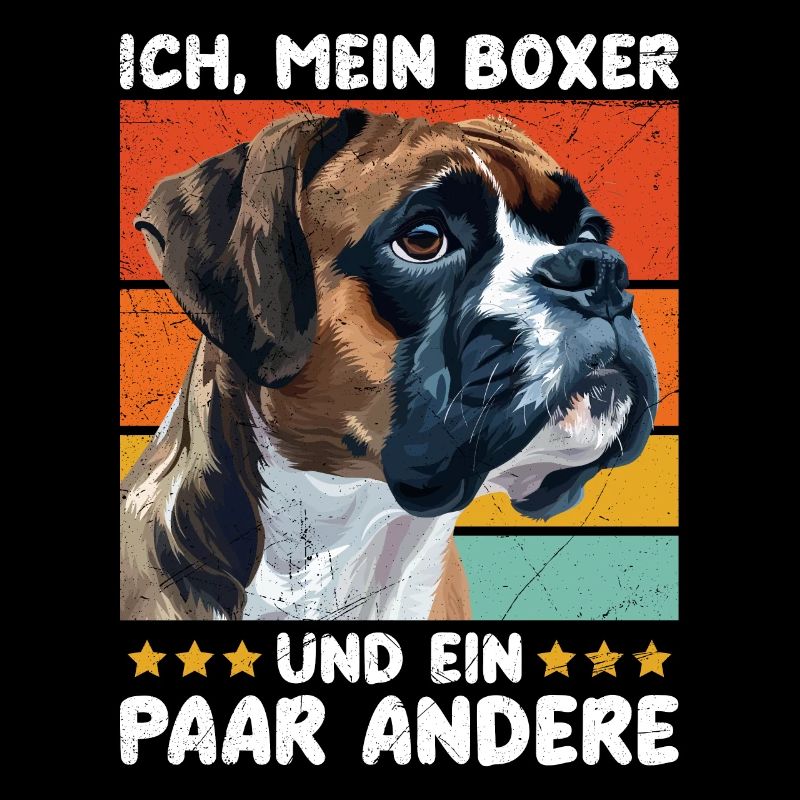 Deutscher Boxer ICH MEIN BOXER UND EIN PAAR ANDERE