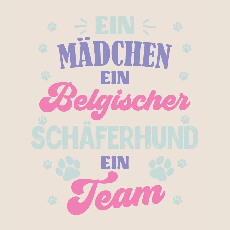 Malinois EIN MÄDCHEN EIN BELGISCHER SCHÄFERHUND