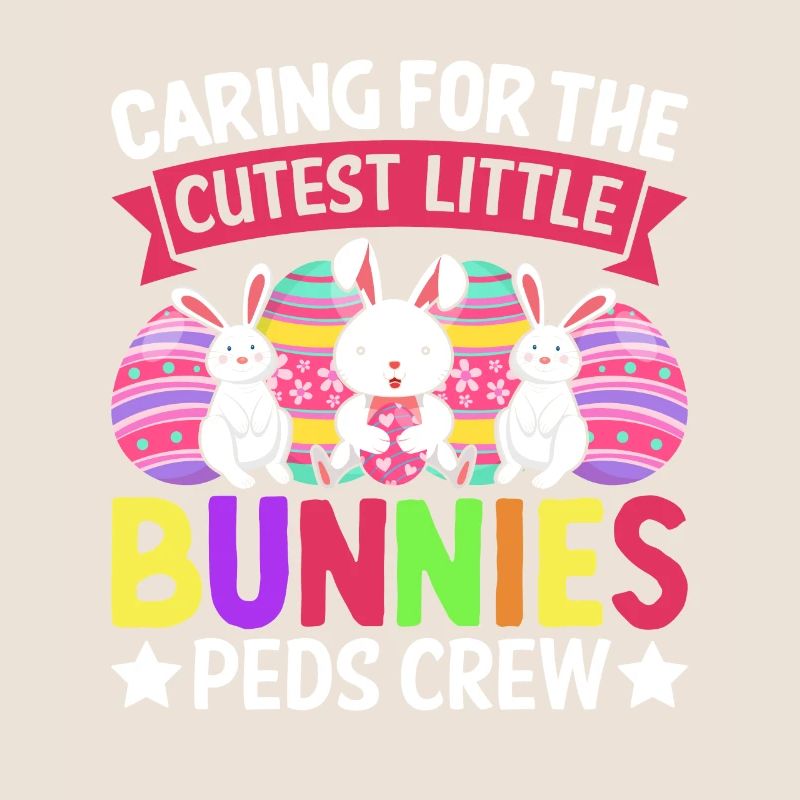 Soins de lapin de Pâques pour petits lapins mignons
