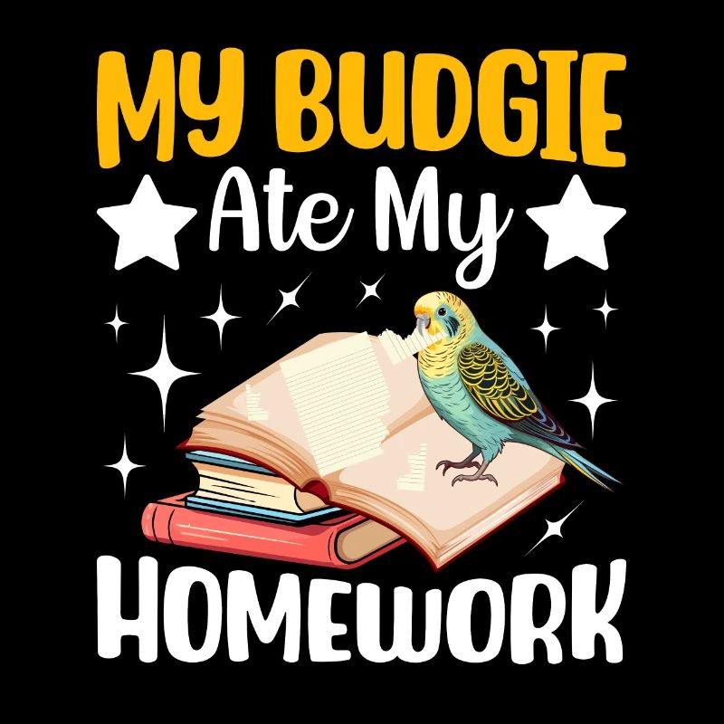 My budgie has eaten the homework