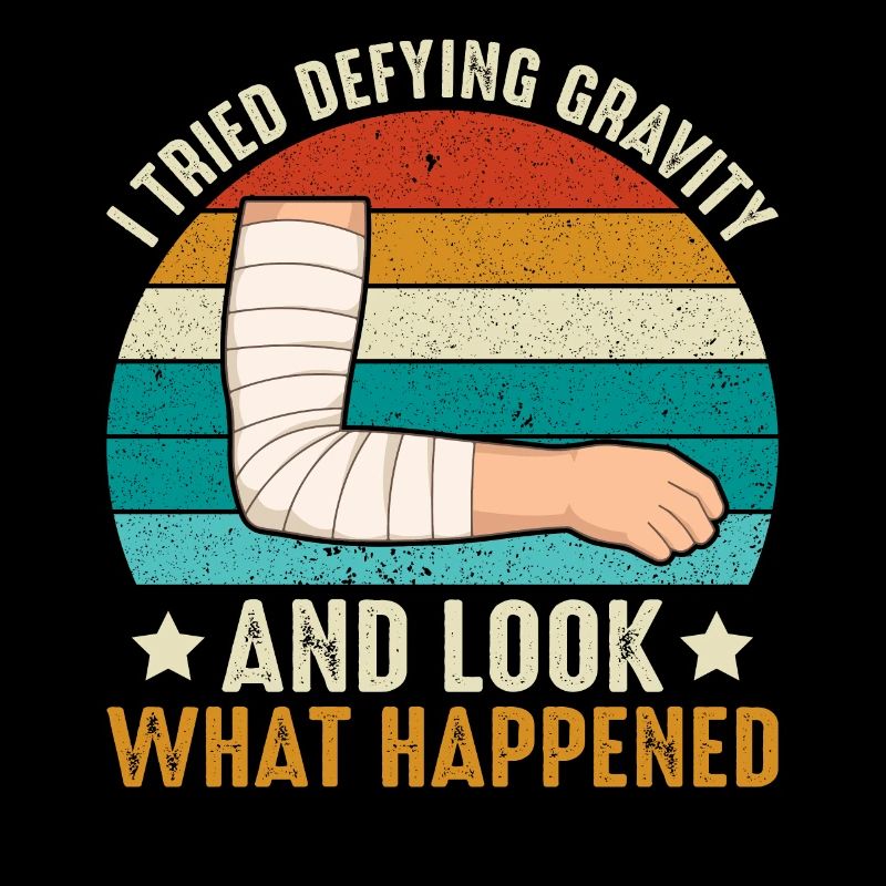 Gravity Broken Bone Slip and Fall Accident Injury