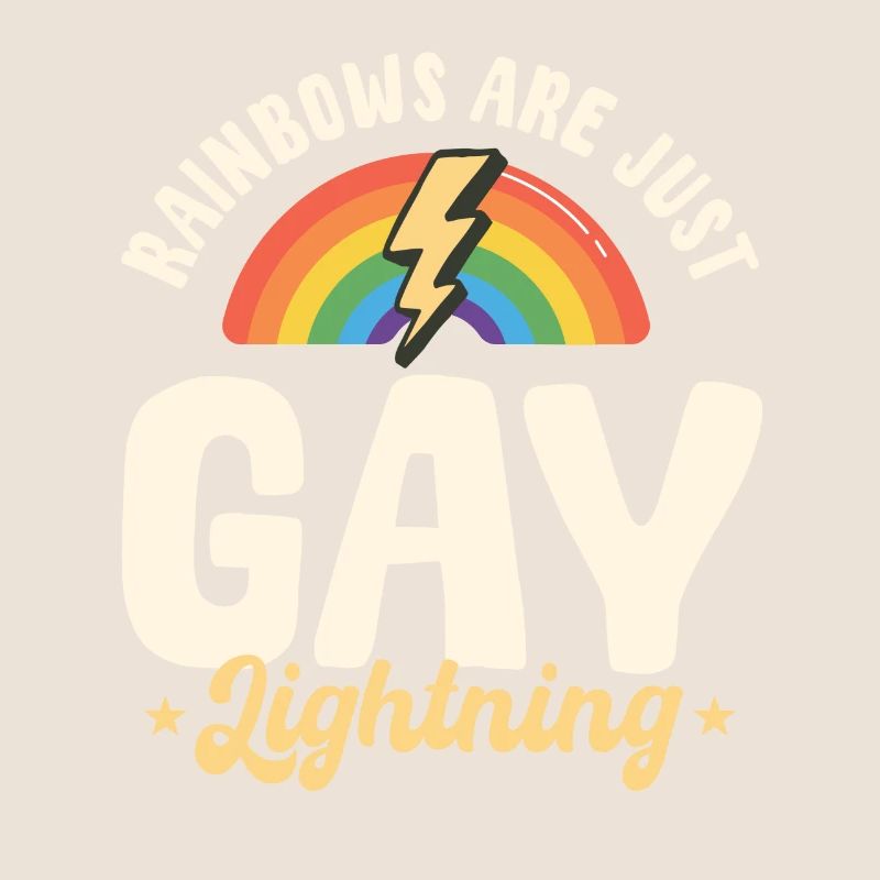 Regenbogen Sind Nur Schwule Blitze
