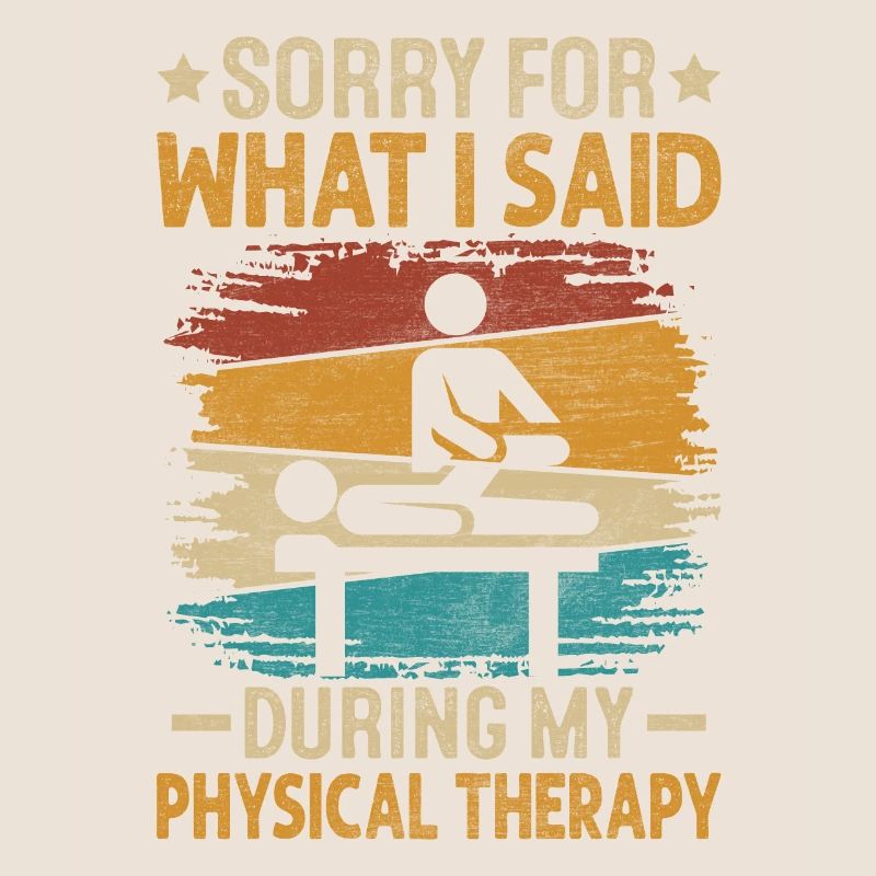Funny Physical Therapy Knee Operation Post