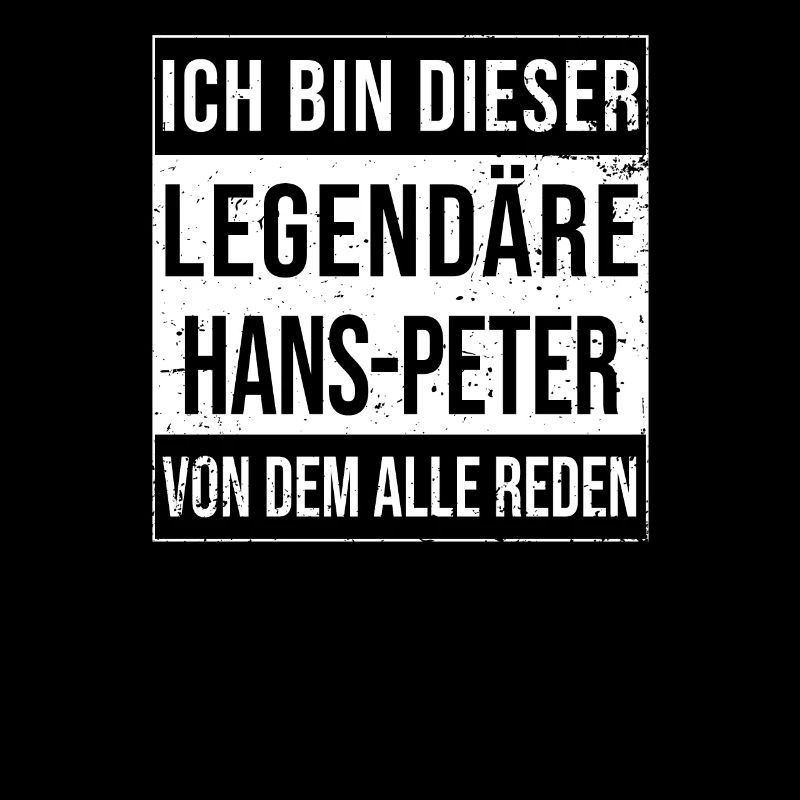 Je suis cette légende pour Hans-Peter