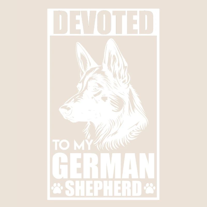 Schäferhund DEVOTED TO MY GERMAN SHEPHERD