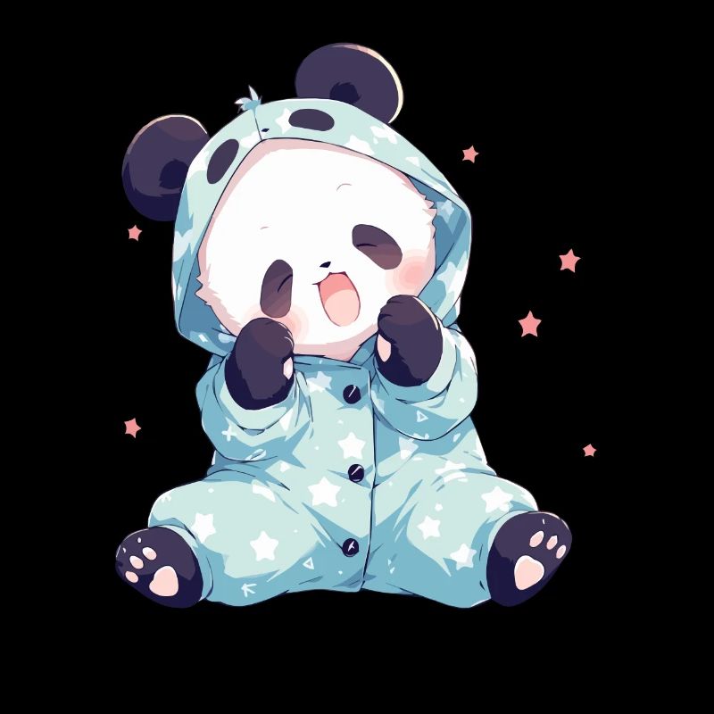 Panda Bear Pyjama Panda Géant Japonais