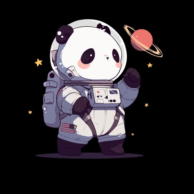 Panda Ours Astronaute Panda géant japonais