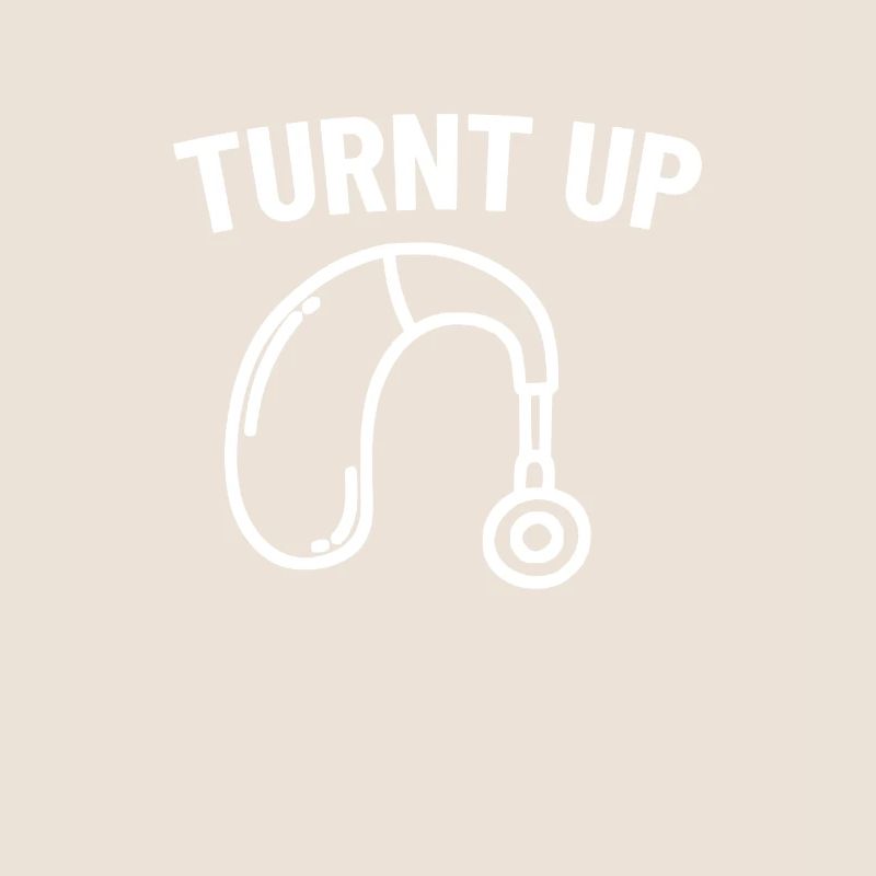 Turnt Up Hearing Impaired Deaf ASL Sign Language
