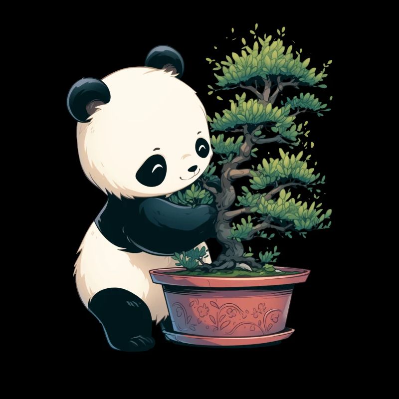Panda Bear Bonsai Japanese Giant Panda