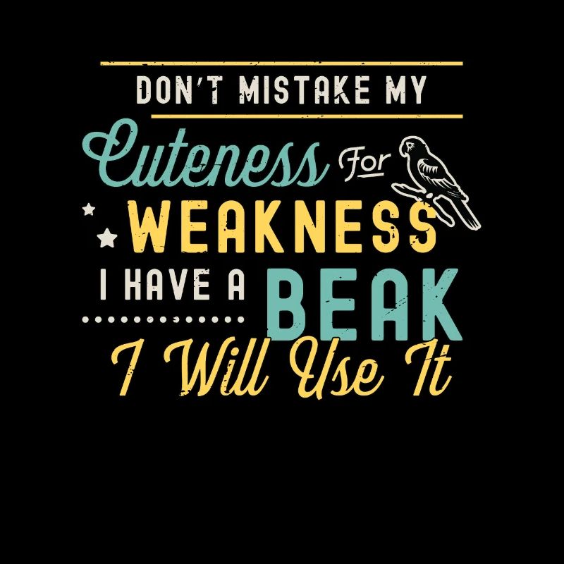 Conure Ne confondez pas ma mignonnerie Soleil Conure Amoureuse