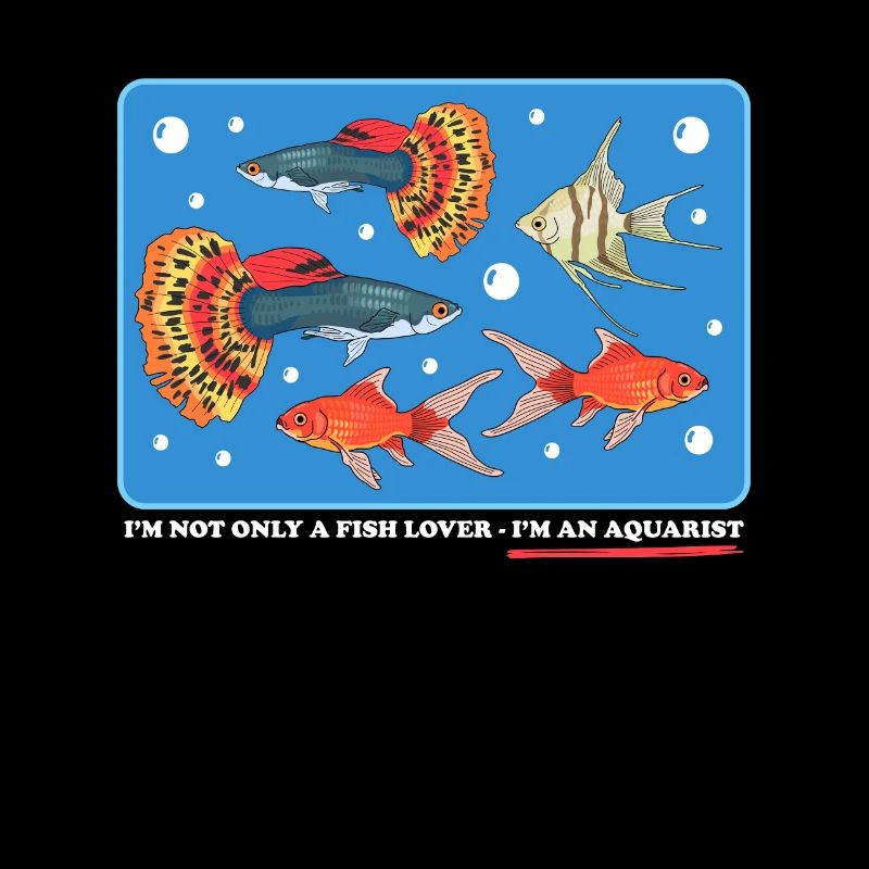 Aquarium Aquarianer Aquaristik Geschenk