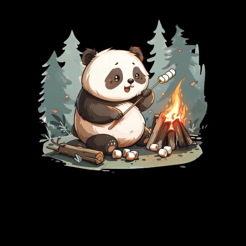 Panda Bear Guimauves Panda géant japonais
