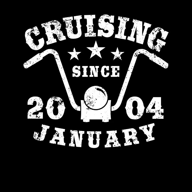 Cruising Biker Geburtstag Januar 2004 Motorrad