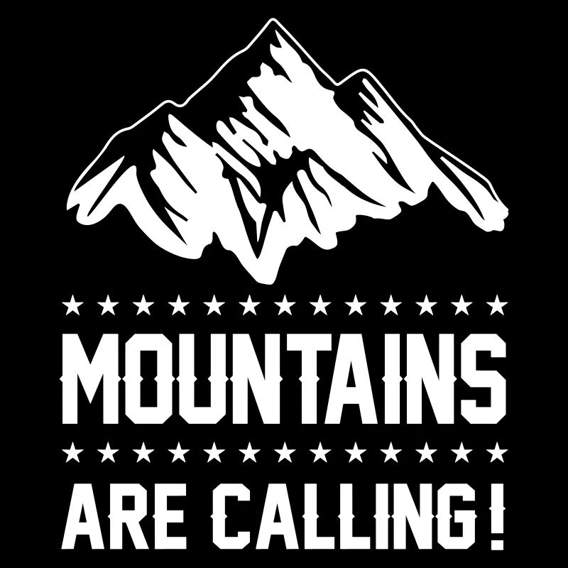 mountains berge are calling