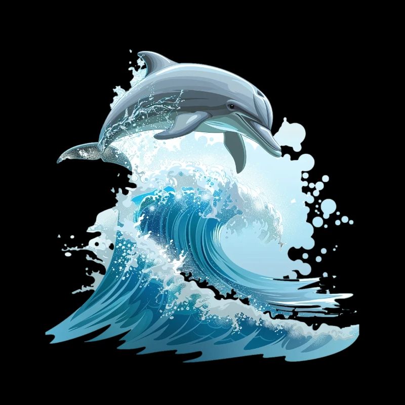 Dauphin Océan Saut Mer