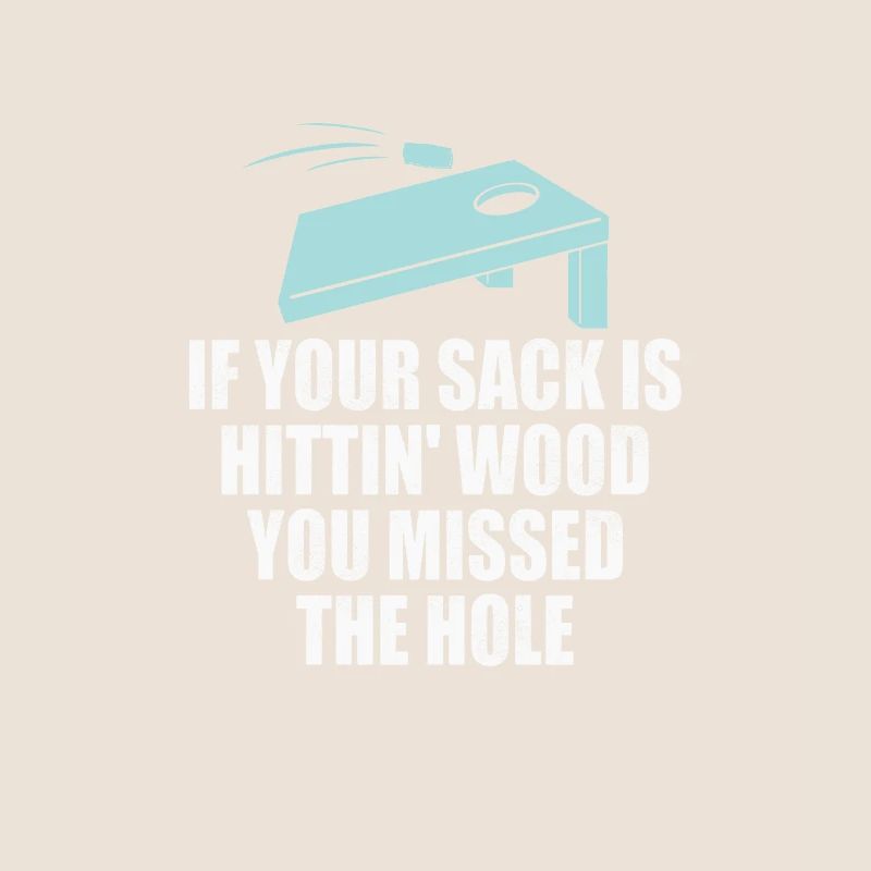 Cornhole Beanbag Sackloch Geschenk