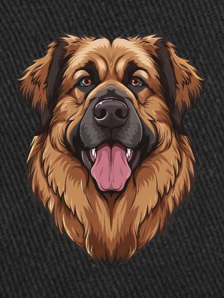 Leonberg Illustration de dessin animé