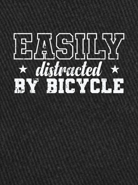 Facilement distrait par le vélo