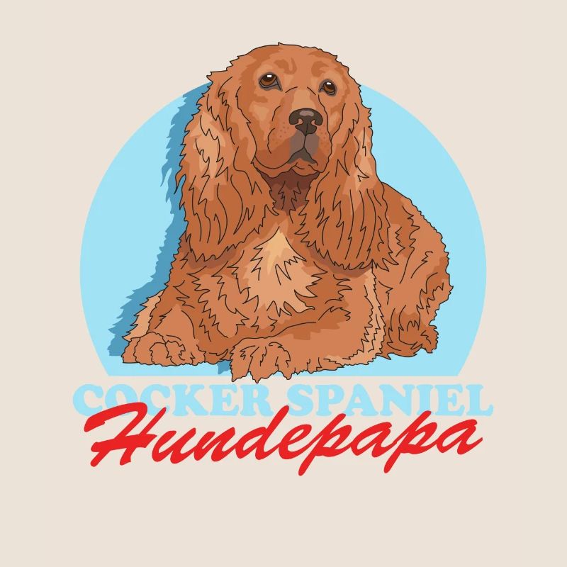 Cocker Spaniel Hundepapa Cockerspaniel Geschenk