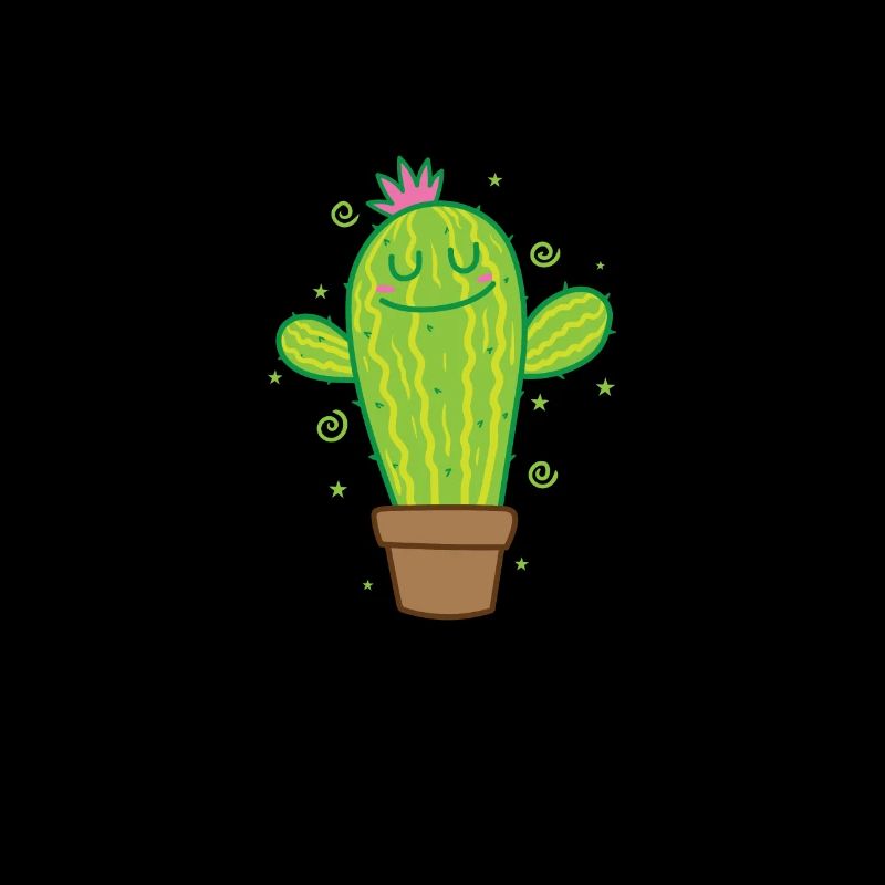 Cactus plant rejoices