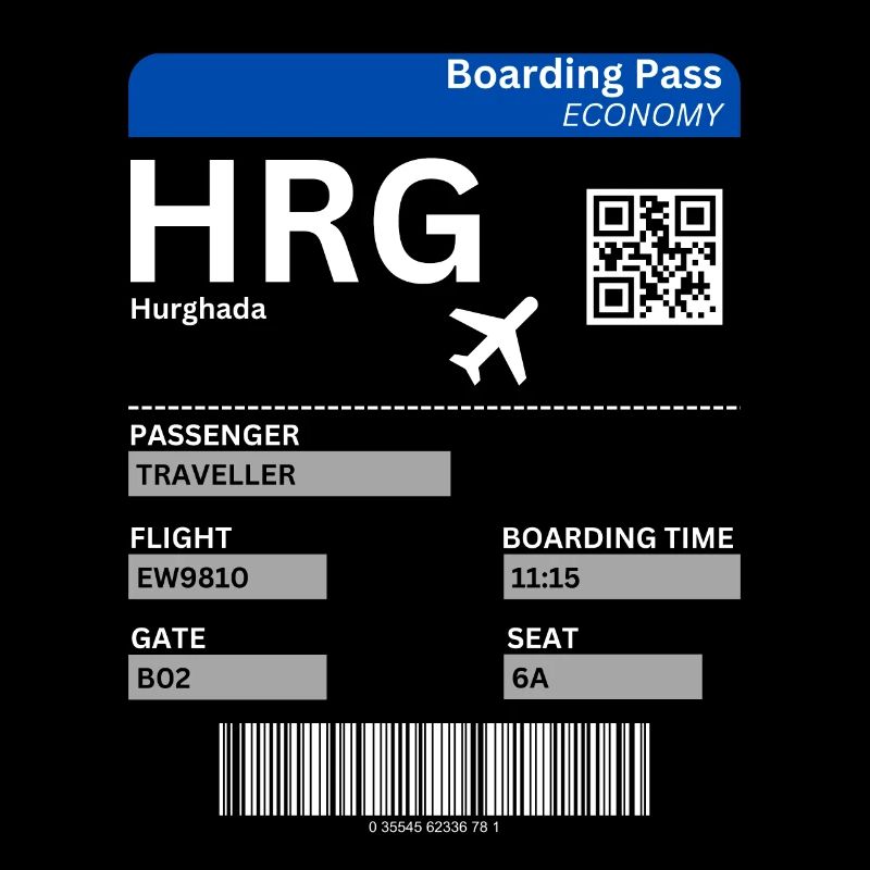 Hurghada Egypt Flight Ticket Holiday Idea