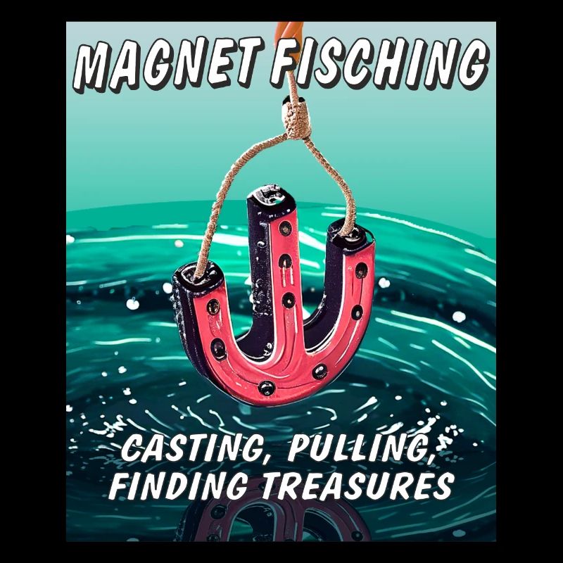 MAGNET FISCHING CASTING PULLING FINDING TREASU