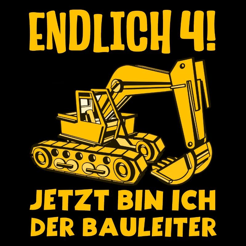 Endlich 4 Jetzt bin ich der Bauleiter 4 Jahre alt