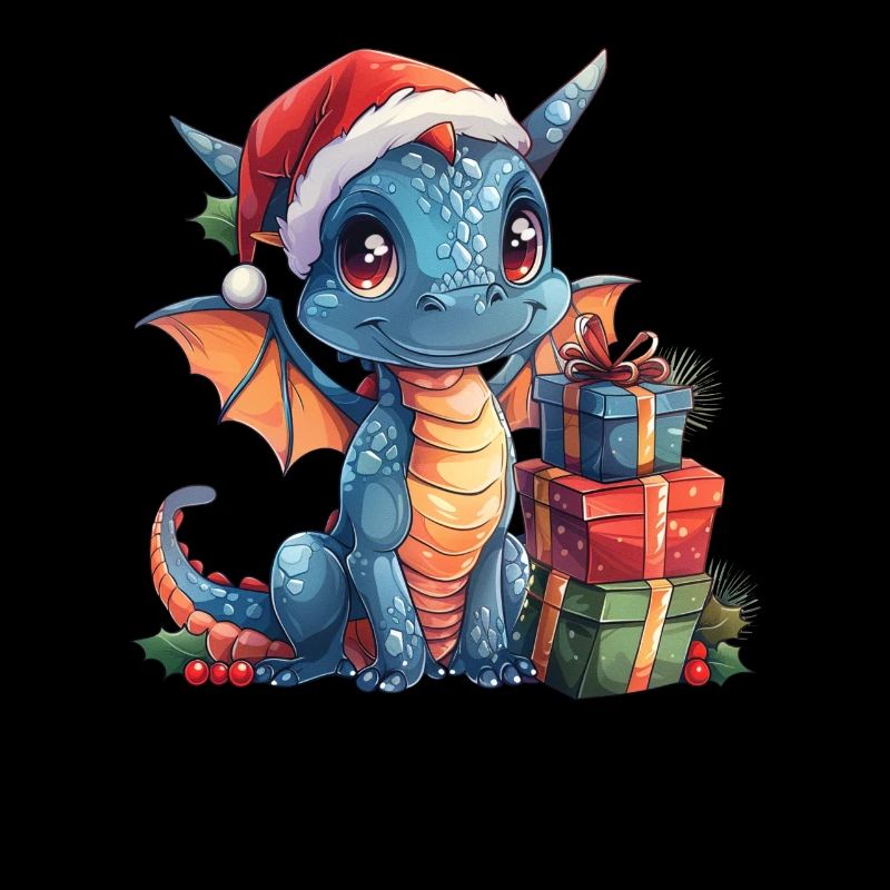 Dragon Noël Dragon Enfants