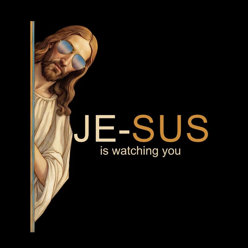 Style céleste de Jésus cool