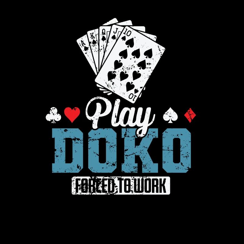 Play Doko Forced to Work Kartenspiel