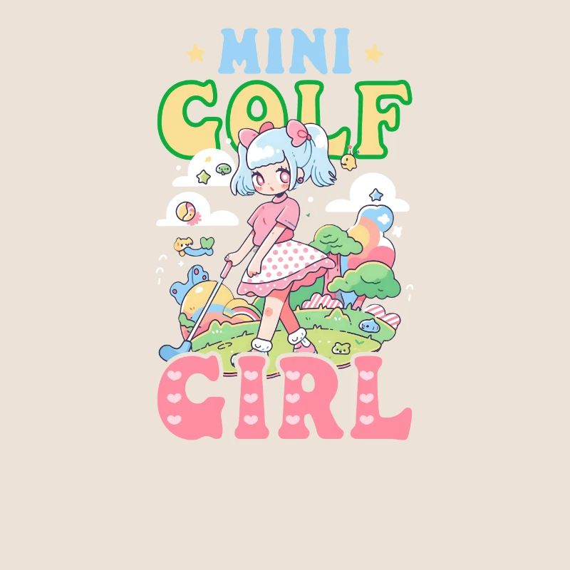 Golf-Mädchen