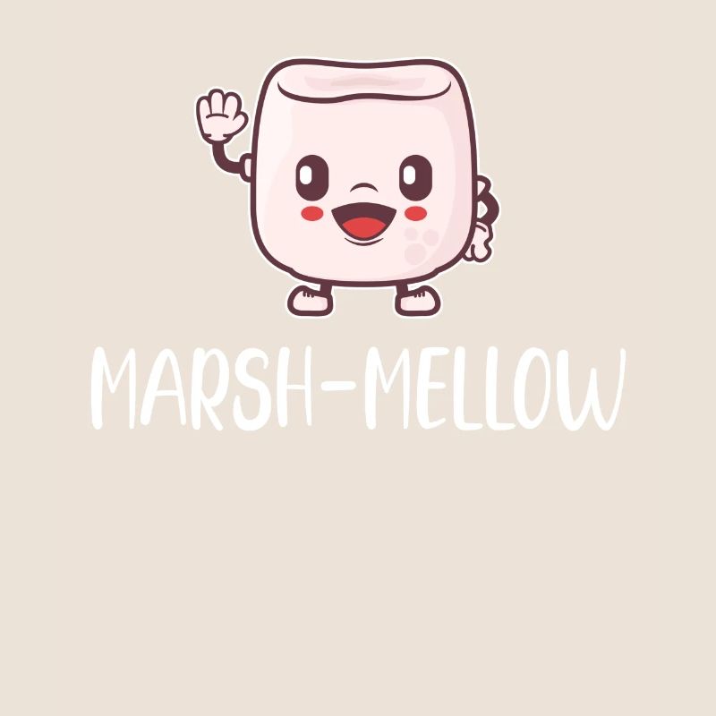 Marsh-mellow Marshmallow Puns Cocoa Rv Mountain