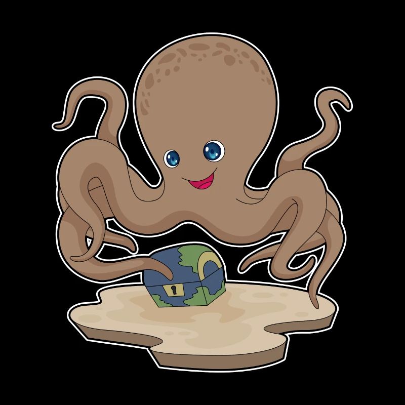 Octopus Treasure Chest