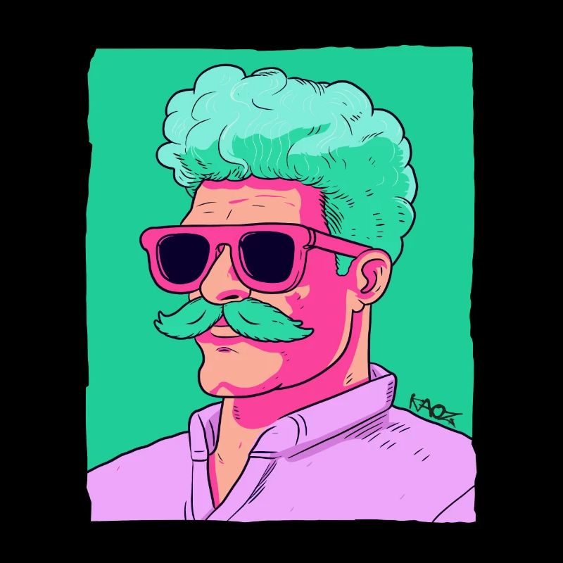 Der coole Sommerpapa ist der beste Papa