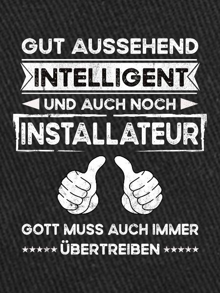 Installer Handsome Intelligent