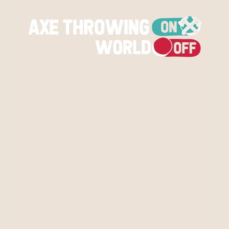 Axtwerfen Axtwerfer Axe Throwing On World Off