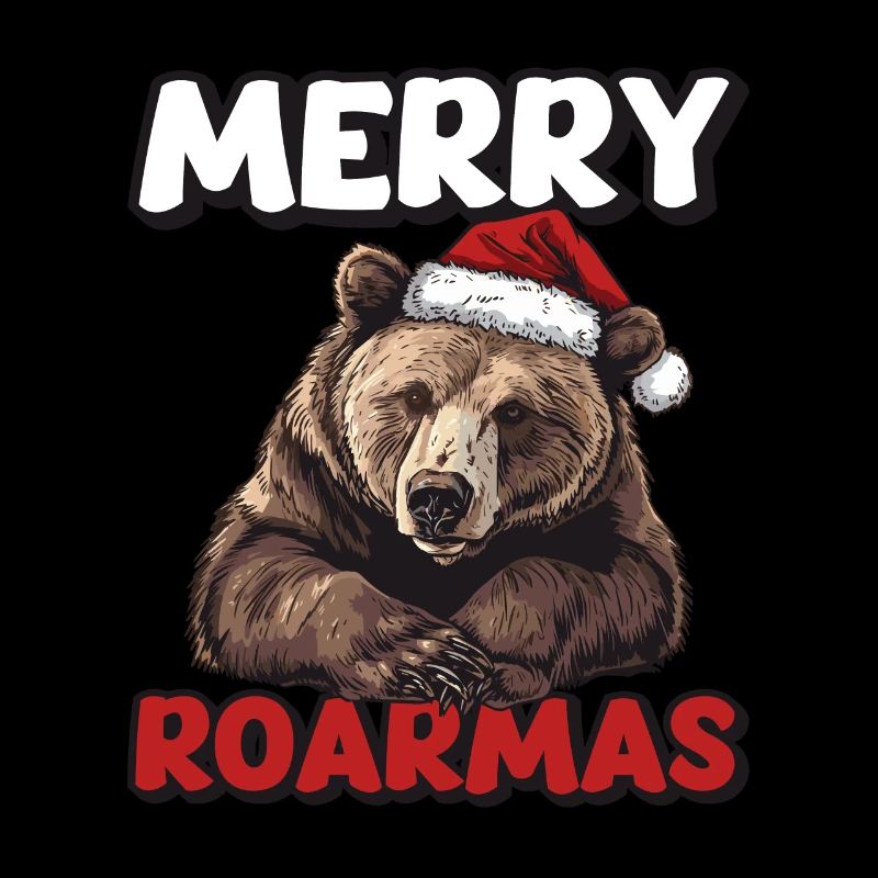 Grizzly Bear Christmas Brown Bear