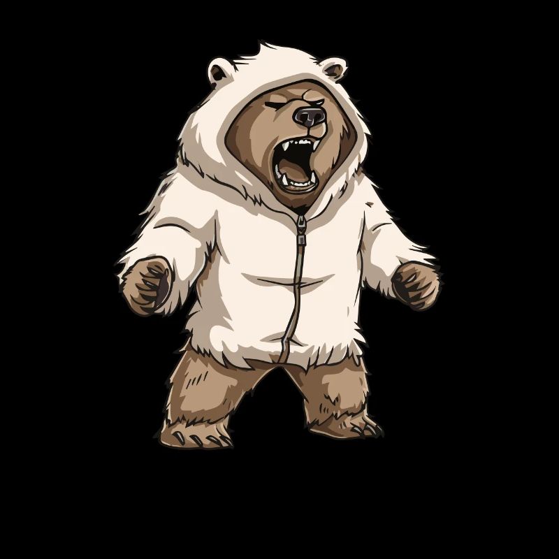 Grizzly Ours Brun de Noël