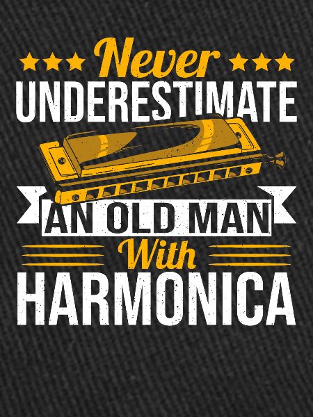 Playing Harmonica Gift