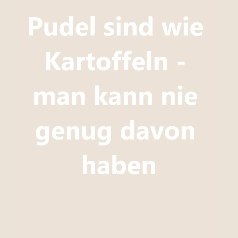Poodle Mama Geschenk