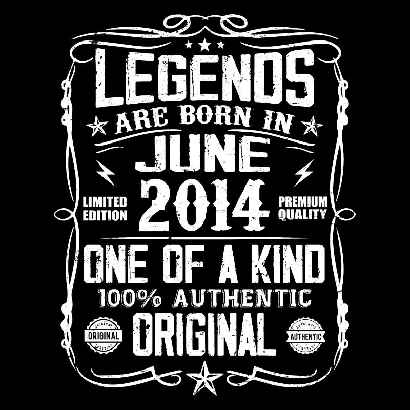 Vintage 2014 June 2014 Retro June Cool Gift 2014