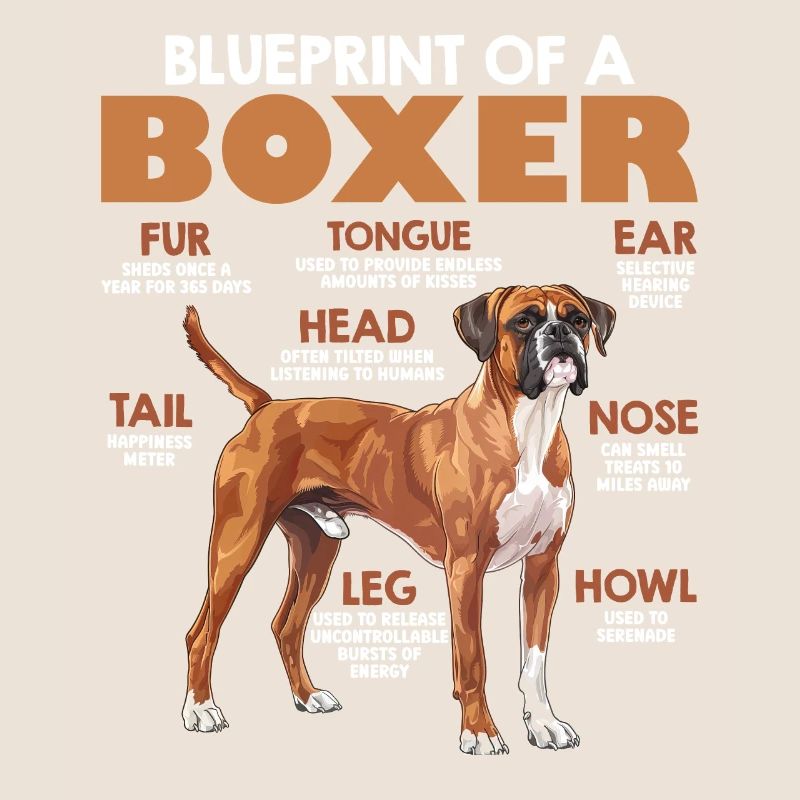 German Boxer BOXER PLAN Funny