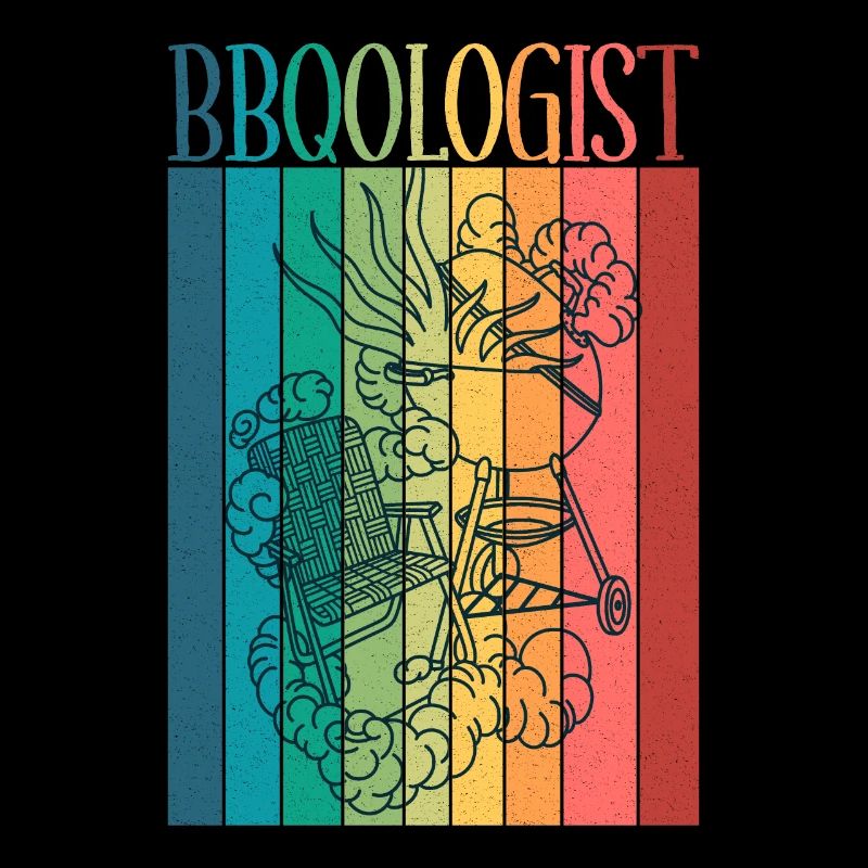 Grillplatz Hinterhof Vater BBQ Fleisch Grill