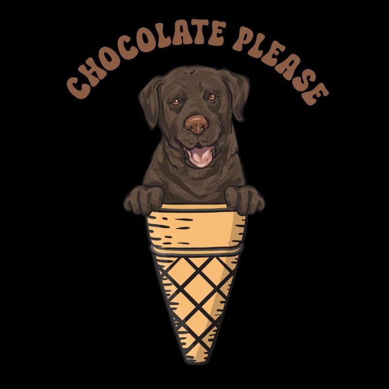 Chien Labrador Retriever brun chocolat