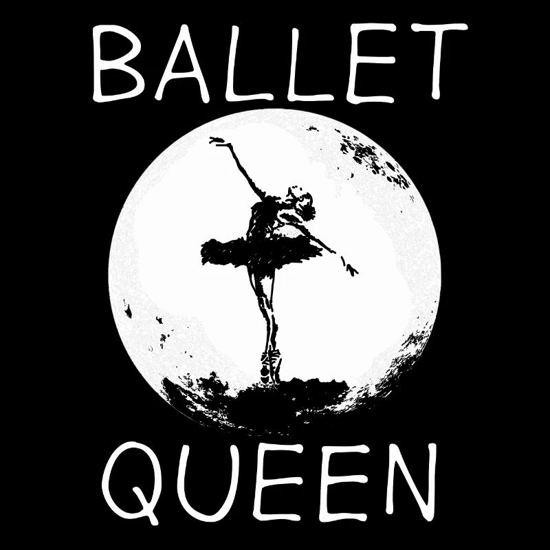 Elegant ballet dancer with graceful movements