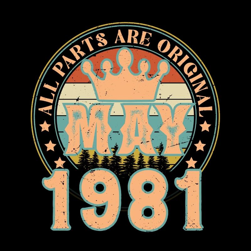 May 1981. May 1981 Birthday Gift. May 1981