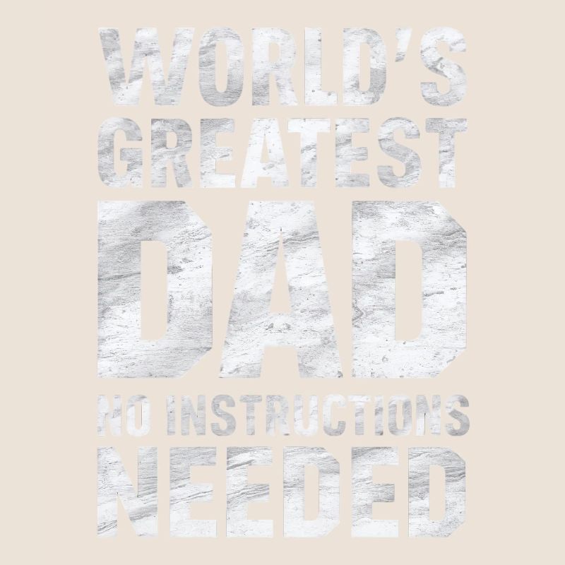 World's best dad No instructions needed