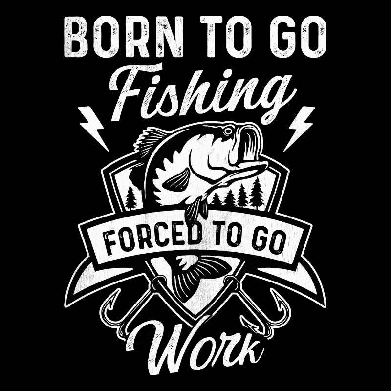 Né pour aller à la pêche obligé d'aller travailler