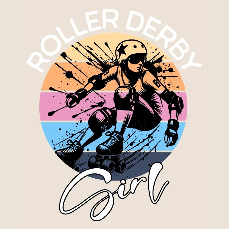 Fille de roller derby