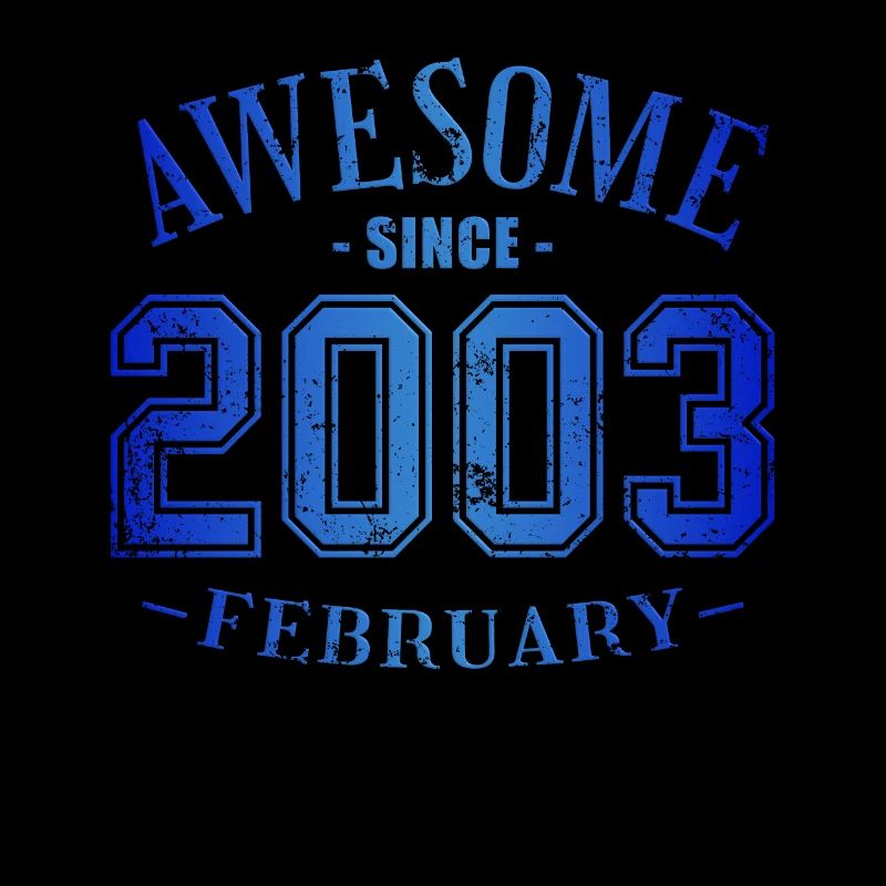 February 2003 - Birthday in February Awesome